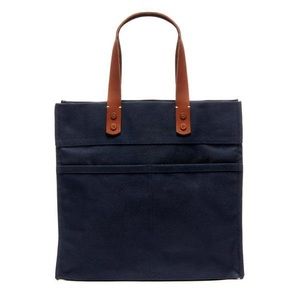 Feed Co blue tote